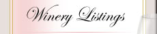 Winery Listings